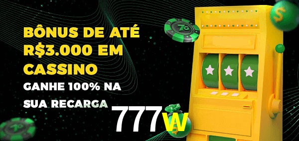 777w melhor bônus de depósito